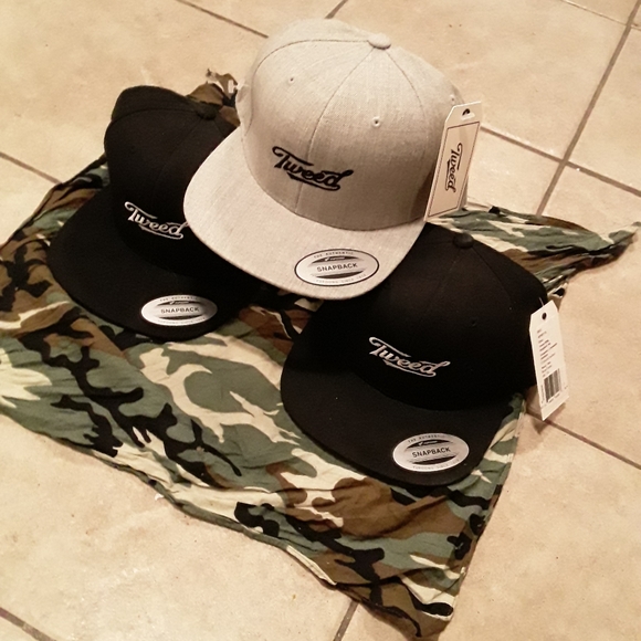 3 Brand New The Classics Yupong/ Tweed  Unisex  Snapback Hats - Picture 2 of 16